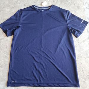 A33 Athletic Works Regular Fit Quick Dry short sleeve blue tee Men's Med